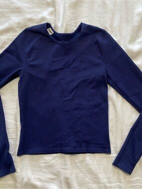 Victoria's Secret PINK Navy Blue Tank Top